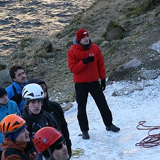 ICE CLIMBING TEST DAY